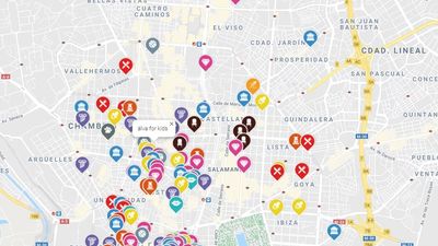 Un mapa para conocer las pequeñas tiendas curiosas que hay en Madrid capital