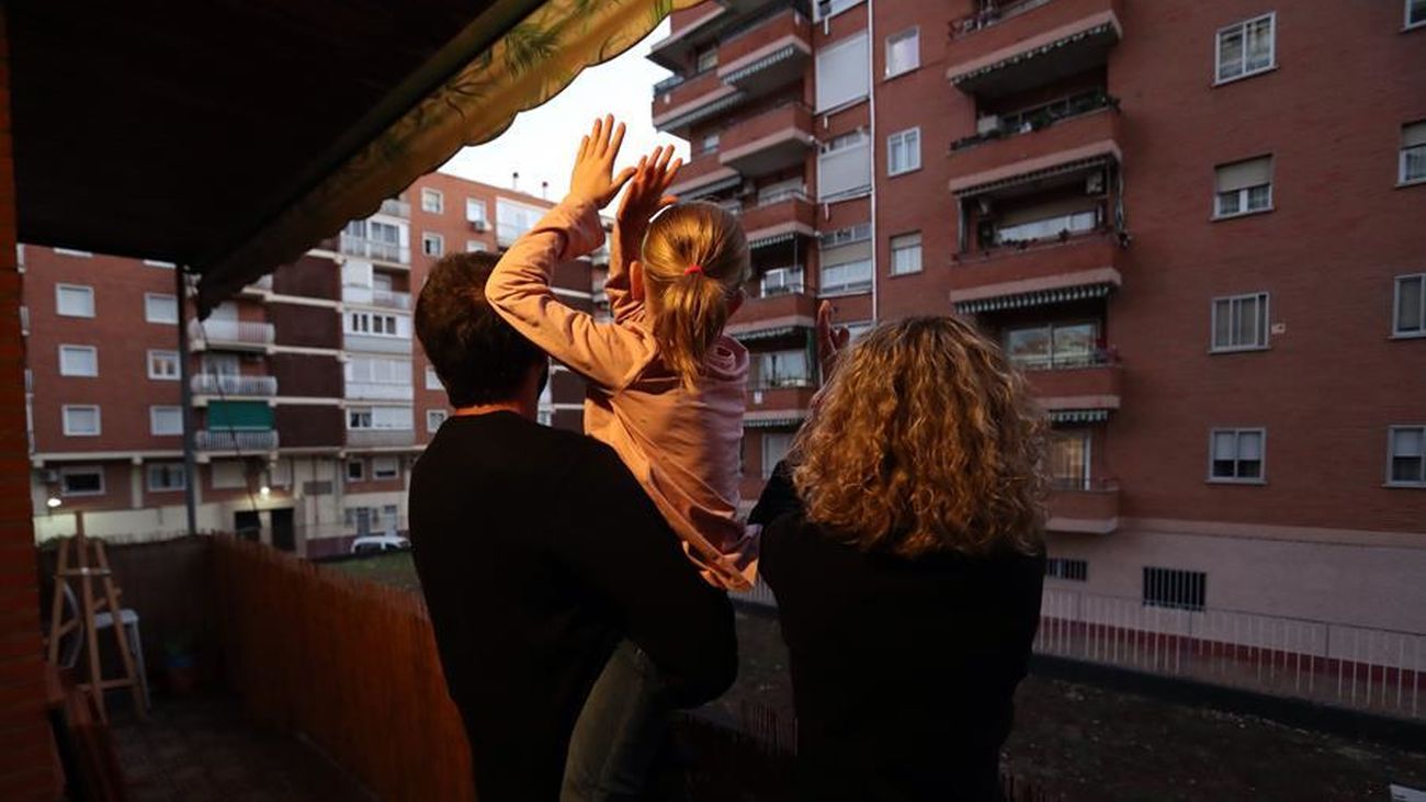Este año, las "preuvas" se toman desde los balcones de Malasaña