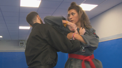 Natalia de Agustín, el kenpo karate contra el acoso escolar