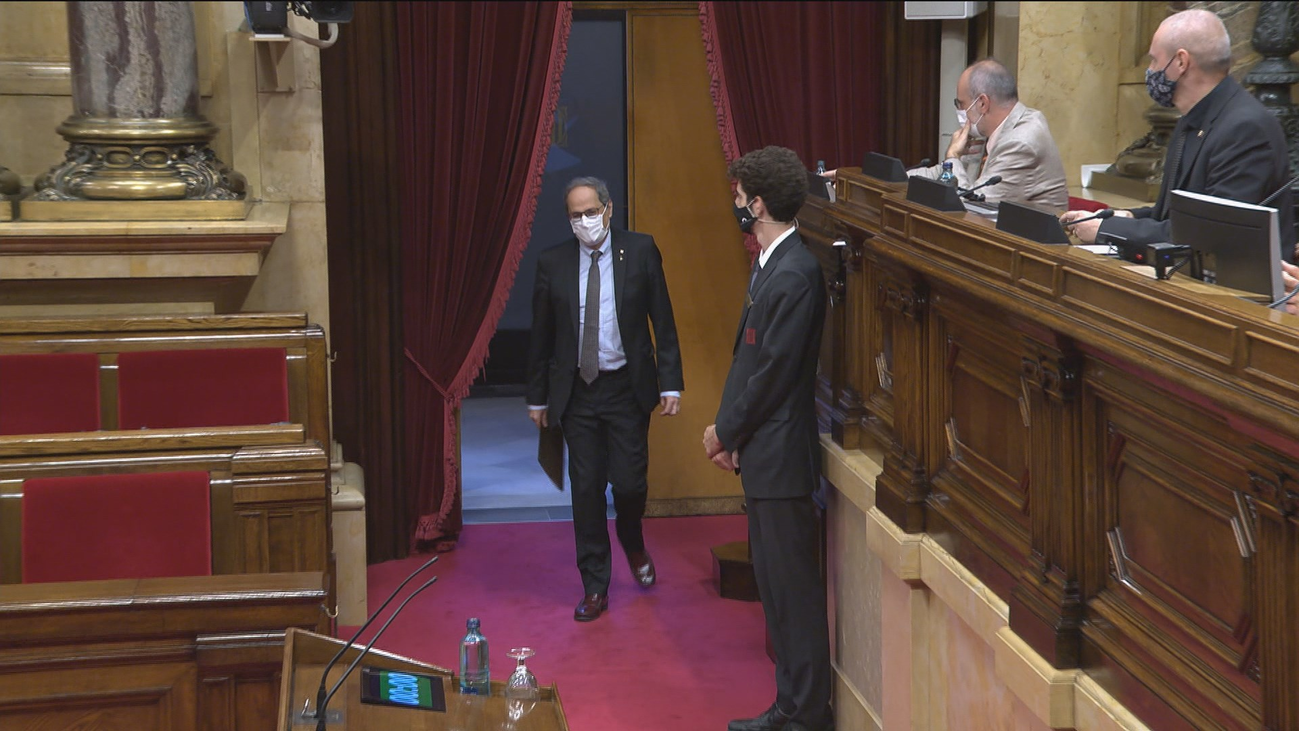 El Constitucional rechaza por unanimidad suspender la inhabilitación de Torra