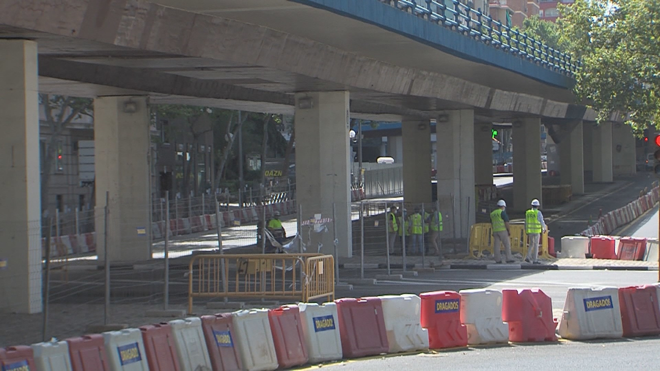 Se reabre el tráfico de Príncipe de Vergara en el cruce con Francisco Silvela