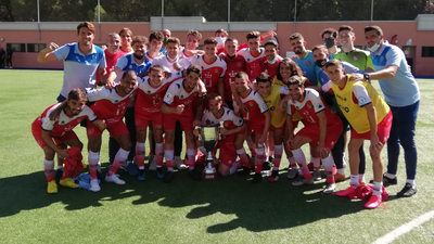 El CD Móstoles, bicampeón de la Copa RFFM y de la Copa Autonómica RFEF