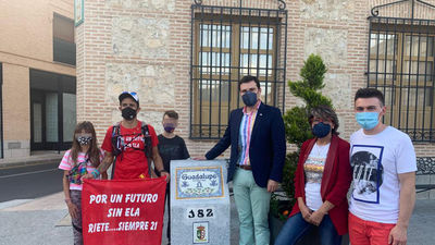 De Madrid a Guadalupe, cuatro días sin parar de correr para visibilizar la ELA