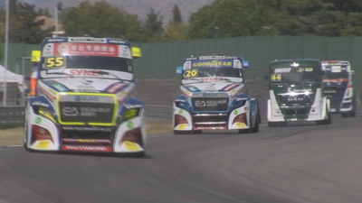 Camiones y velocidad, en el Circuito del Jarama