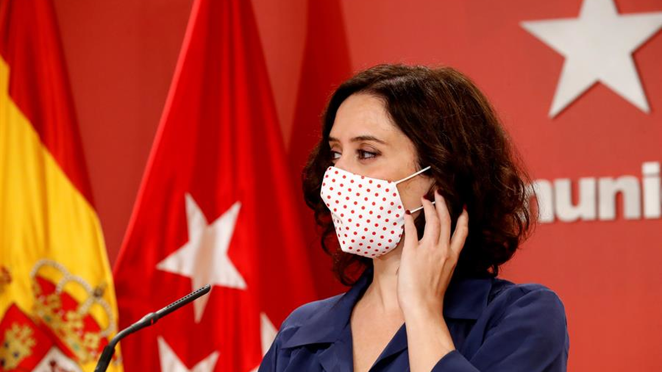 Ayuso pide a los madrileños no salir de Madrid durante el puente del 12 de octubre