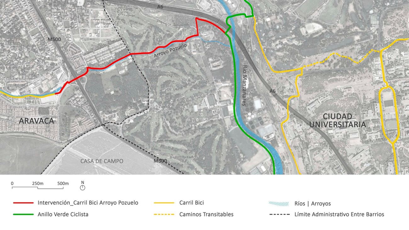 Proyecto de carril bici planteado por los vecinos
