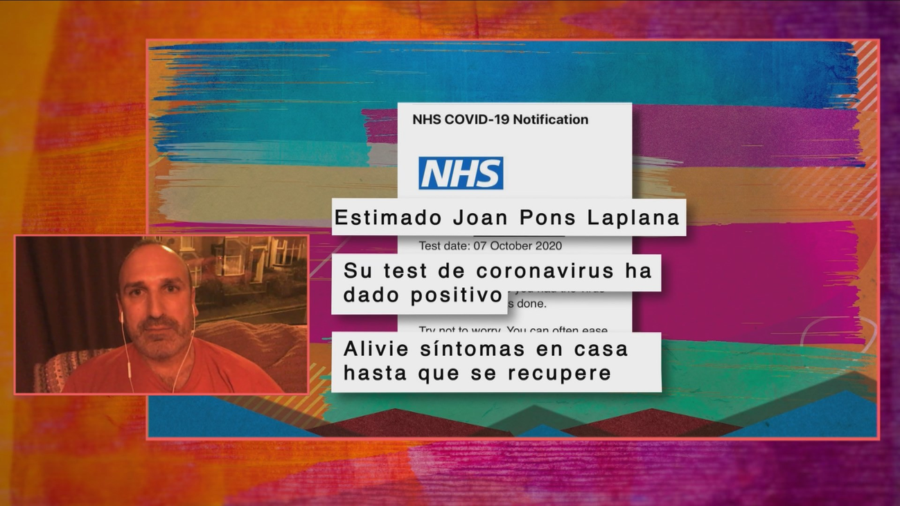 Joan Pons, positivo en covid: "La manera de saber si la vacuna es eficaz es que los voluntarios nos contagiemos"