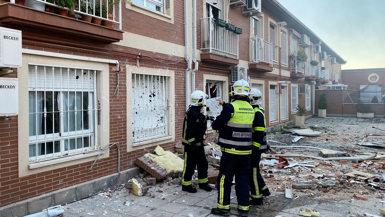Los dueños del chalet que explotó en San Martín de la Vega a la espera de pasar a disposición judicial