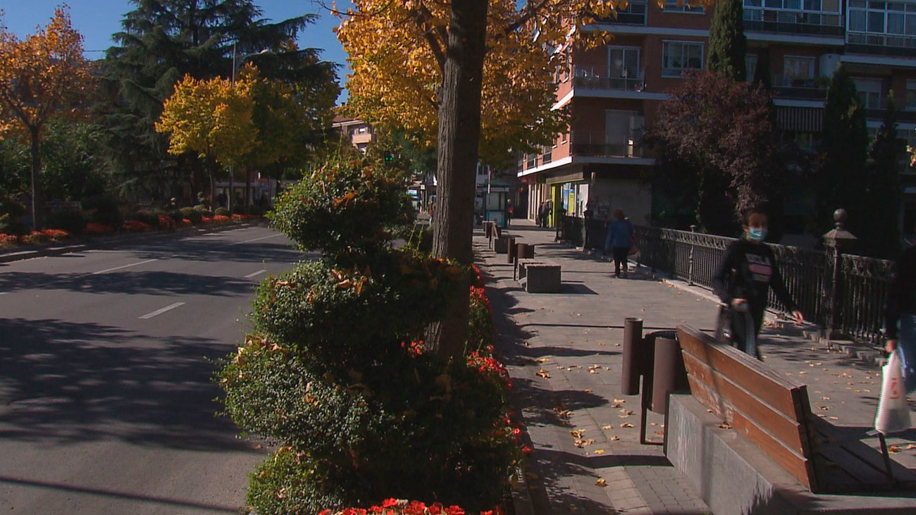 Collado Villalba dividido en dos por las restricciones decretadas por la Comunidad de Madrid