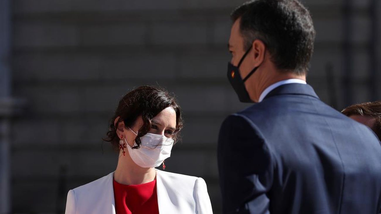 Ayuso pide a Sánchez que se incluyan las medidas implantas en Madrid, si decreta  el estado de alarma