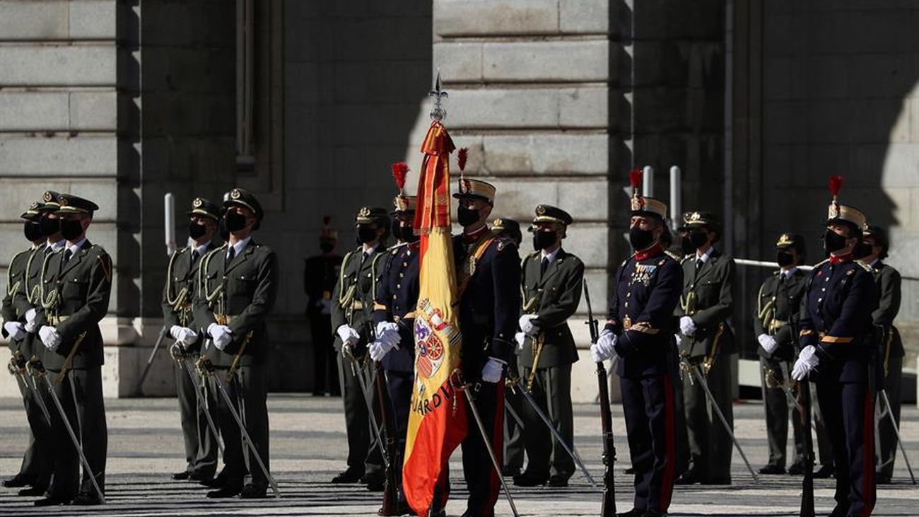 La bandera española, protagonista en el Día de la Fiesta Nacional