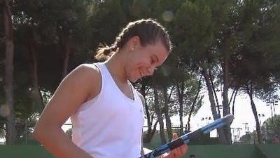 Marta Soriano, la joven promesa del tenis madrileño