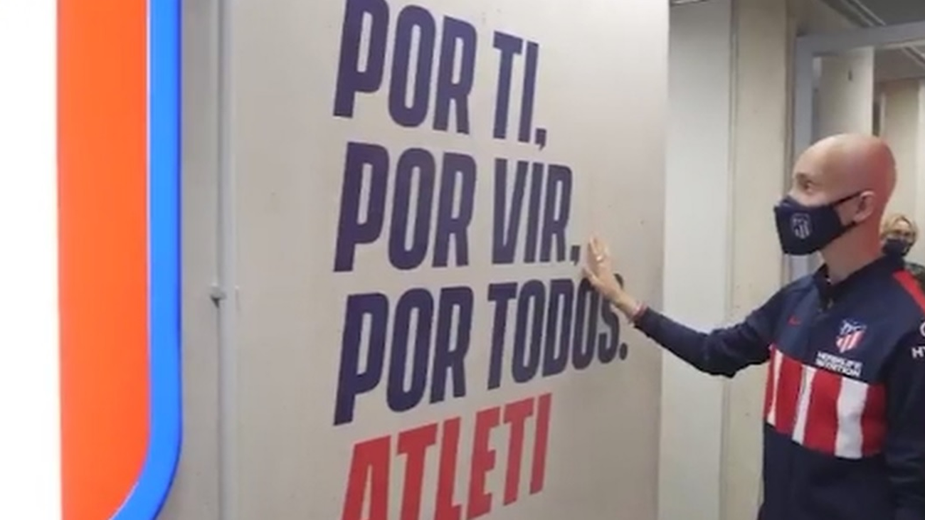 La sorpresa que las jugadoras del Atlético de Madrid han dado a Virginia Torrecilla