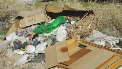 El vertedero ilegal de Humanes