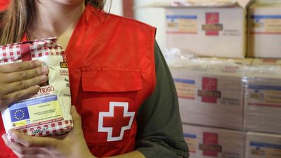 Cruz Roja distribuirá casi 2 millones de kilos de alimentos a más de 93.000 personas en la Comunidad de Madrid