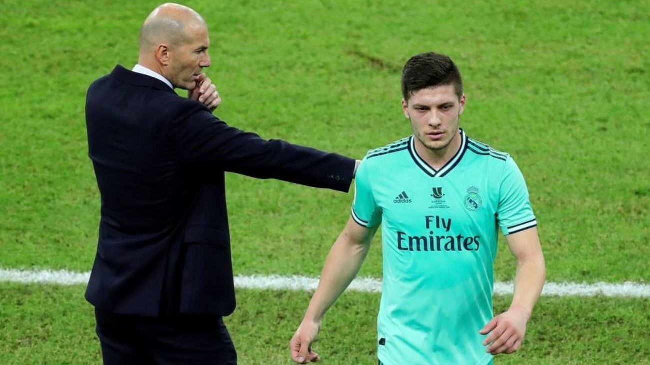 Zidane y  Jovic