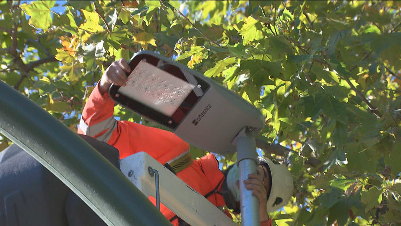 La Comunidad instala luces led en 113 pasos de peatones de la región para mejora su visibilidad