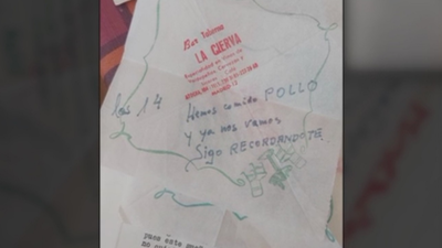 Cartas de amor escritas en servilletas