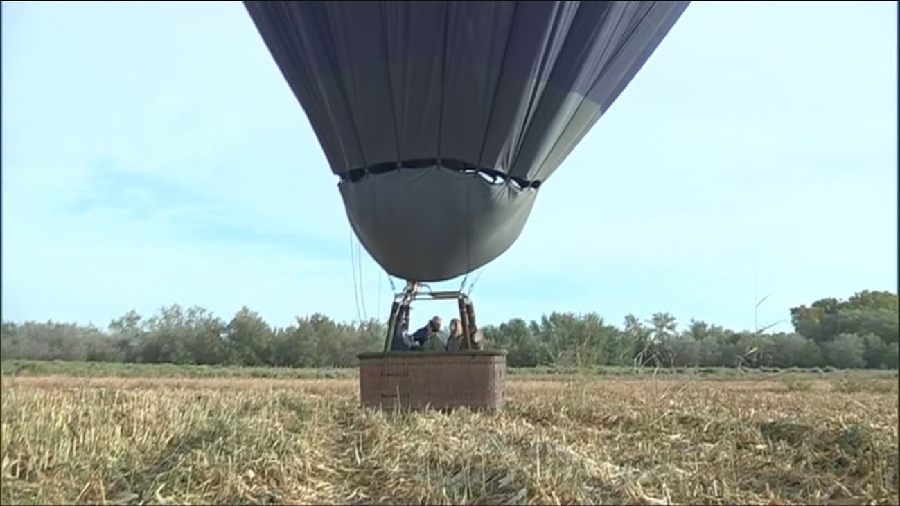Sobrevolando en globo el paisaje cultural de Aranjuez