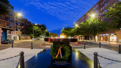 Torrejón de Ardoz rinde homenaje a  las víctimas del covid-19 con un monumento