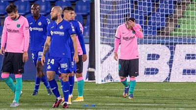 1-0. El Getafe saca los colores al Barcelona