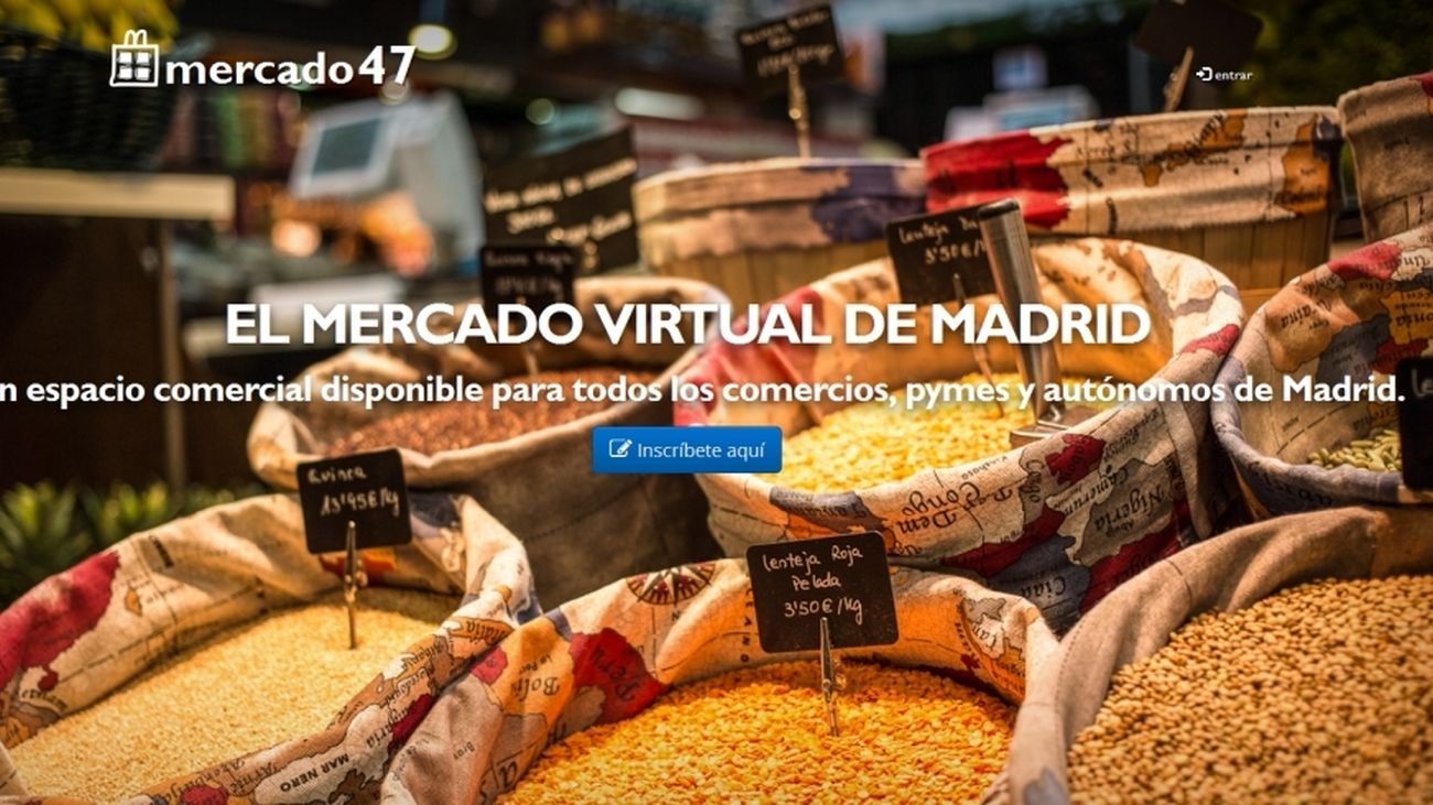 El PSOE indica que sólo se puede comprar on-line en 102 de los 700 puestos de los mercados municipales