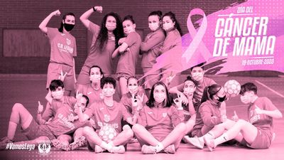 El fútbol modesto madrileño se suma al rosa contra el cáncer de mama
