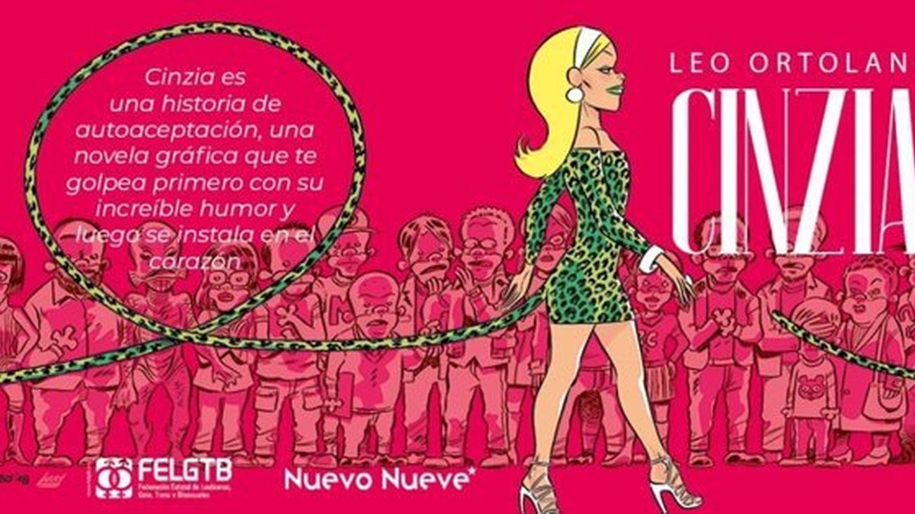 Cinzia, un cómic contra la transfobia en clave de humor