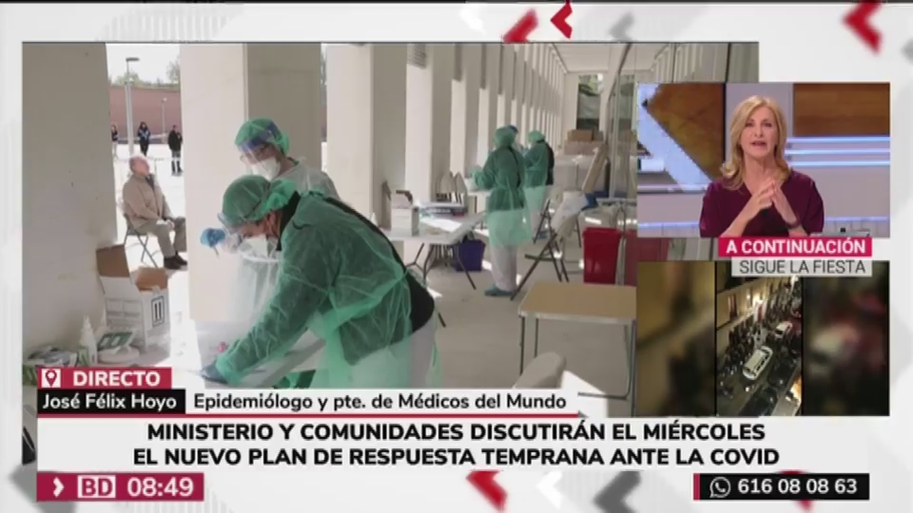 El epidemiólogo  José Félix Hoyos aboga por "tomar medidas más restrictivas"