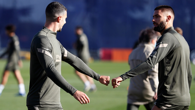 El Atlético se prepara para la batalla contra el Bayern