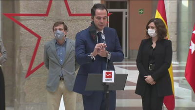 Ayuso y Aguado mantienen sus diferencias sobre las medidas a tomar cuando decaiga el estado de alarma