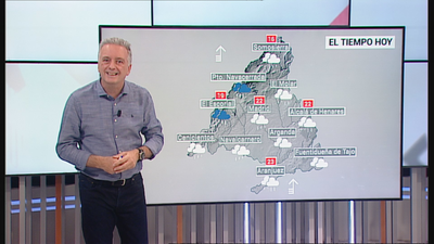 Lluvia generalizada en Madrid, con alerta naranja  por fuertes vientos en la Sierra