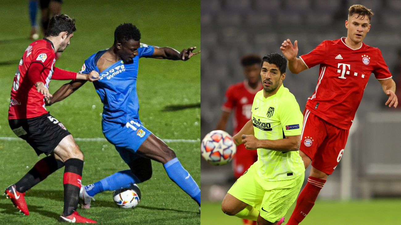 Fuenlabrada-Logronés y Bayern-Atlético de Madrid