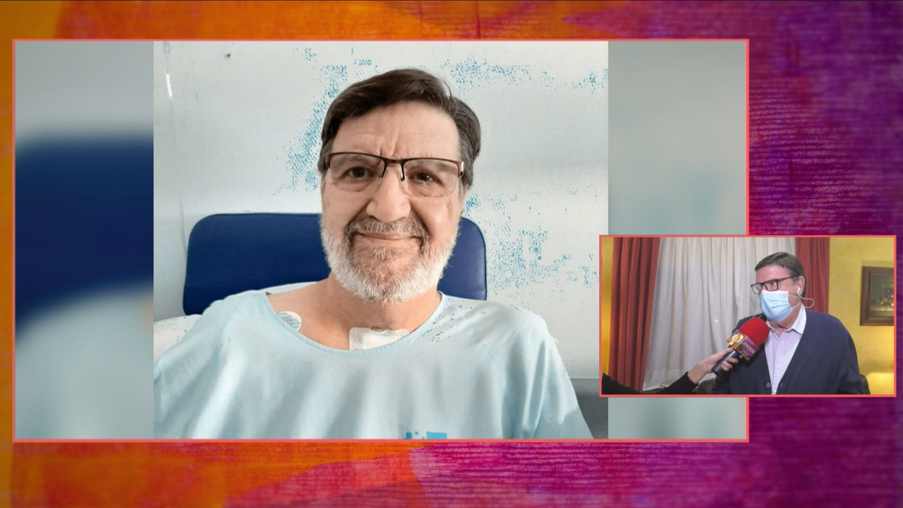 La larga batalla de Julio Lumbreras tras 57 días en UCI por coronavirus: “Aún tengo secuelas”