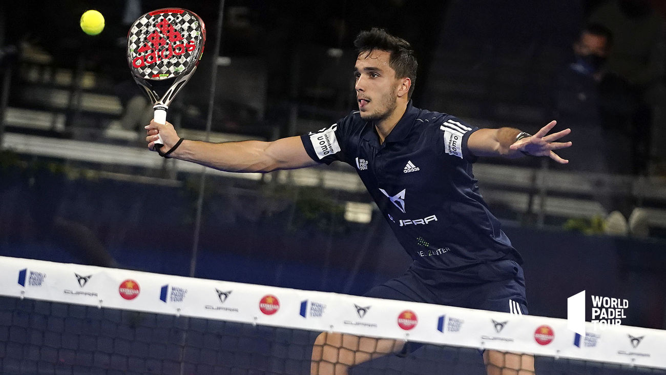 Ale Galán, junto a Juan Lebrón, pentacampeón del año en pádel