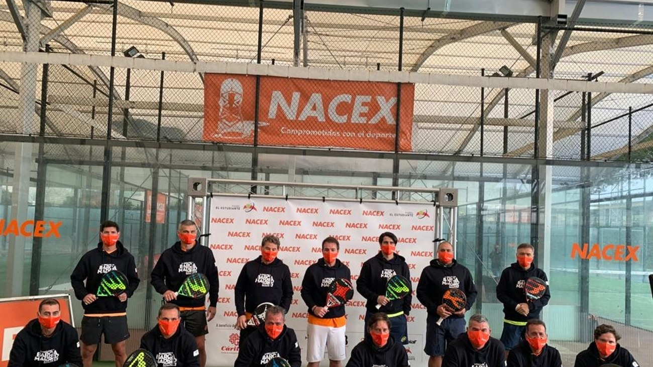 Torneo de pádel de veteranos del Real Madrid y Barça, el primer desafío del clásico