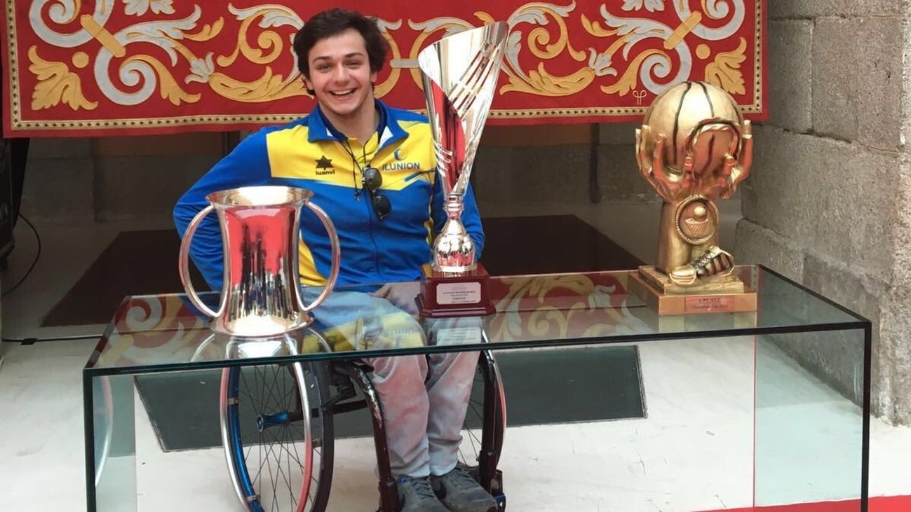 Dani Stix, madrileño del Ilunion: "El objetivo  es el triplete"