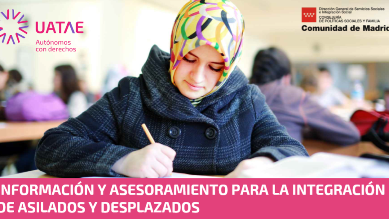 Cursos de orientación gratuitos de UATAE para personas refugiadas y procedentes de Latinoamérica