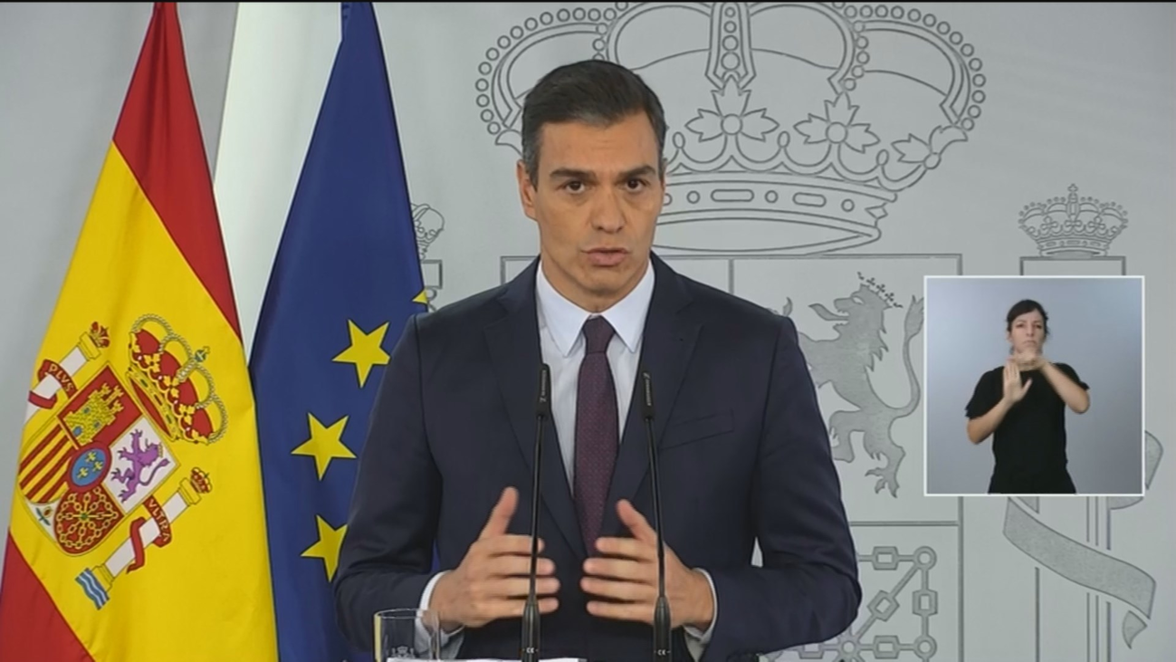 Sánchez convoca este domingo a las 10.00 un Consejo de ministros  extraordinario para declarar el estado de alarma