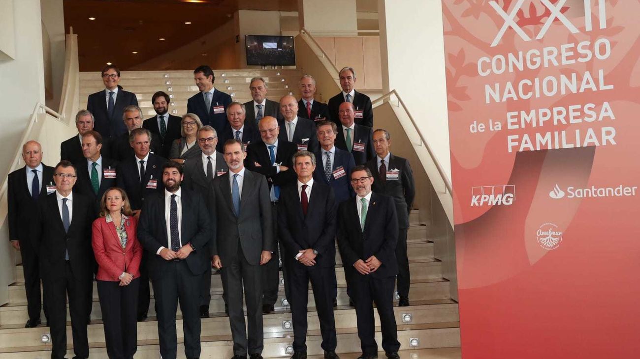 El Rey inaugura este lunes el congreso de la empresa familiar centrado en la crisis del Covid