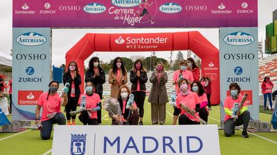 La Carrera de la Mujer de Madrid, un éxito dedicado a los sanitarios