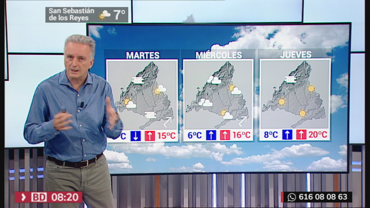 La última semana de octubre se despide con sol y frío en Madrid