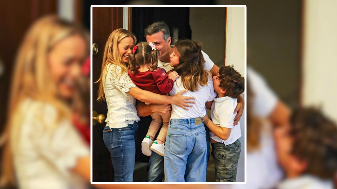 Maduro acusa a España de la "fuga" de Leopoldo López, que ya está en Madrid con su familia