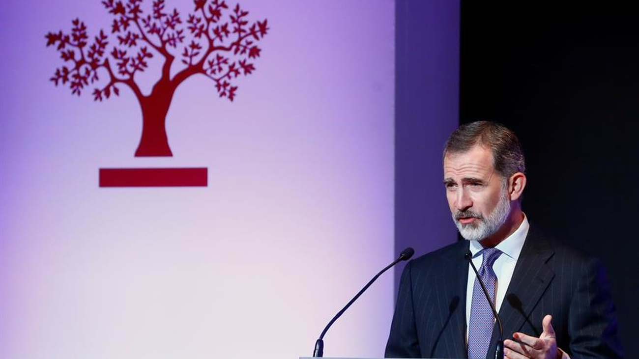 El rey pide no caer en el "pesimismo" y llama a "unir fuerzas" entre todos