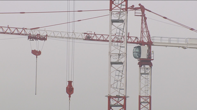 Vicálvaro, el distrito con más grúas ahora mismo en Madrid