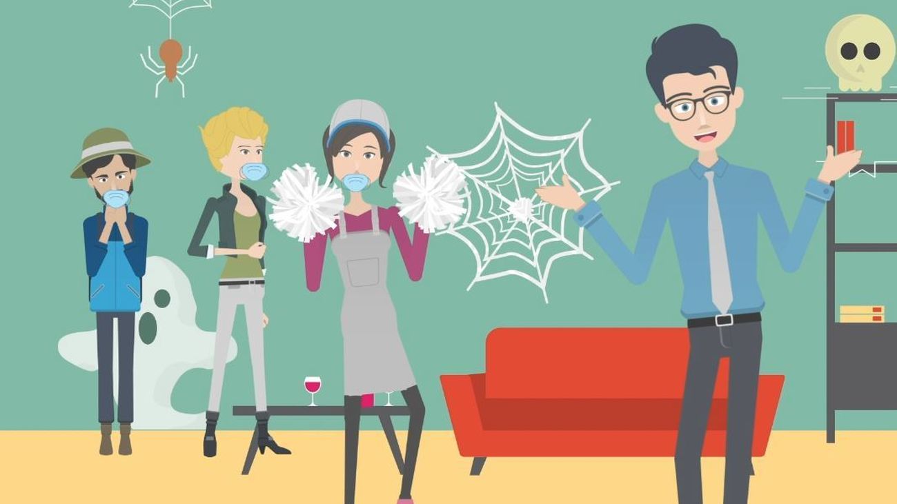 Imagen del vídeo de preguntas y respuestas sobre el coronavirus preparado por la Comunidad de Madrid