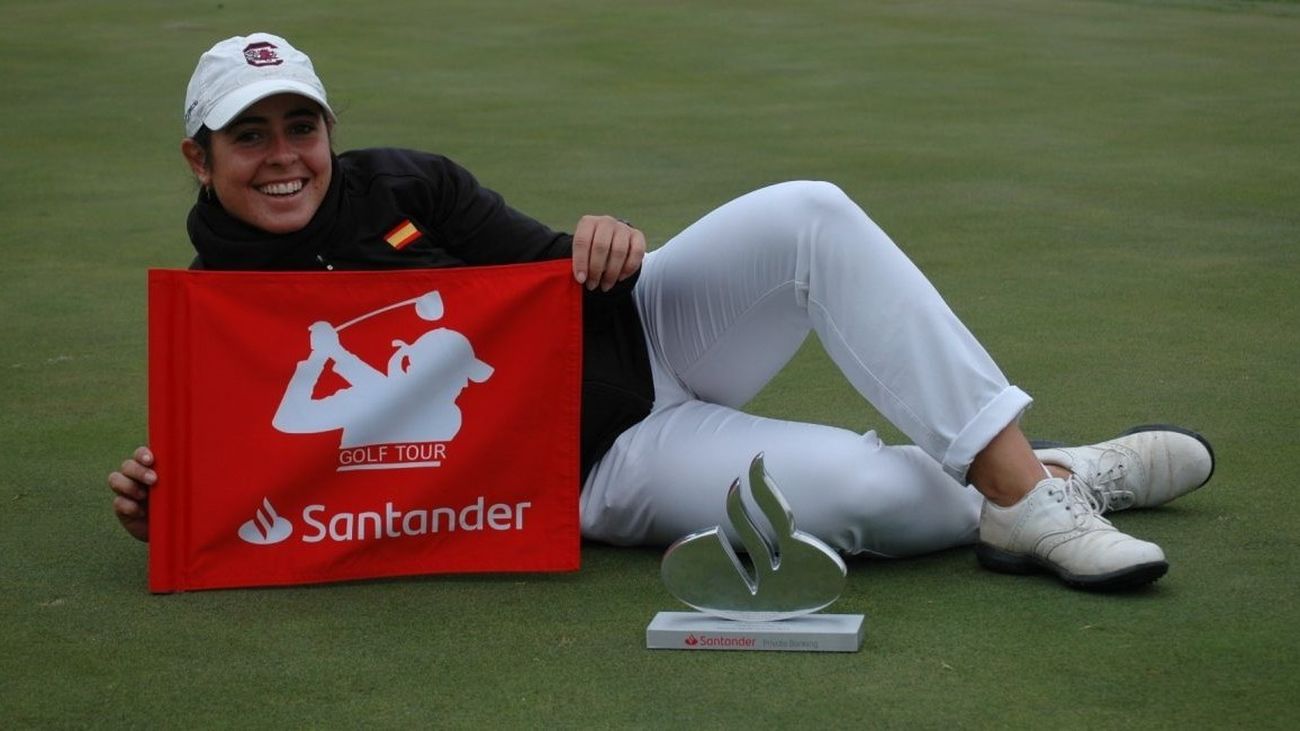 Ana Peláez, la amateur que conquista el Santander Golf Tour Madrid
