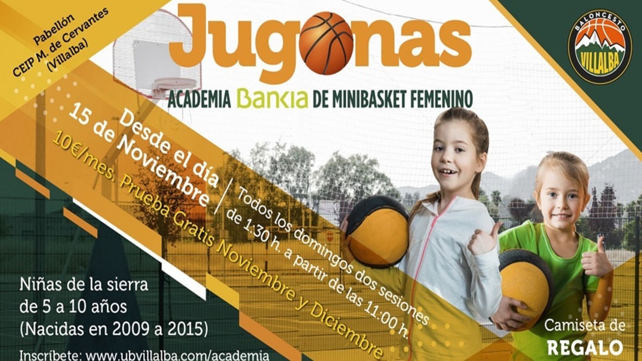 Jugonas, academia de minibasket femenino