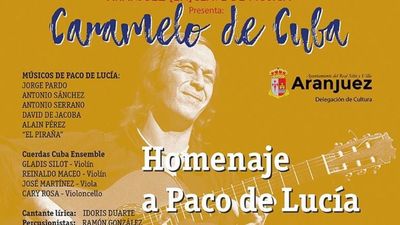 Concierto homenaje a Paco de Lucía en Aranjuez