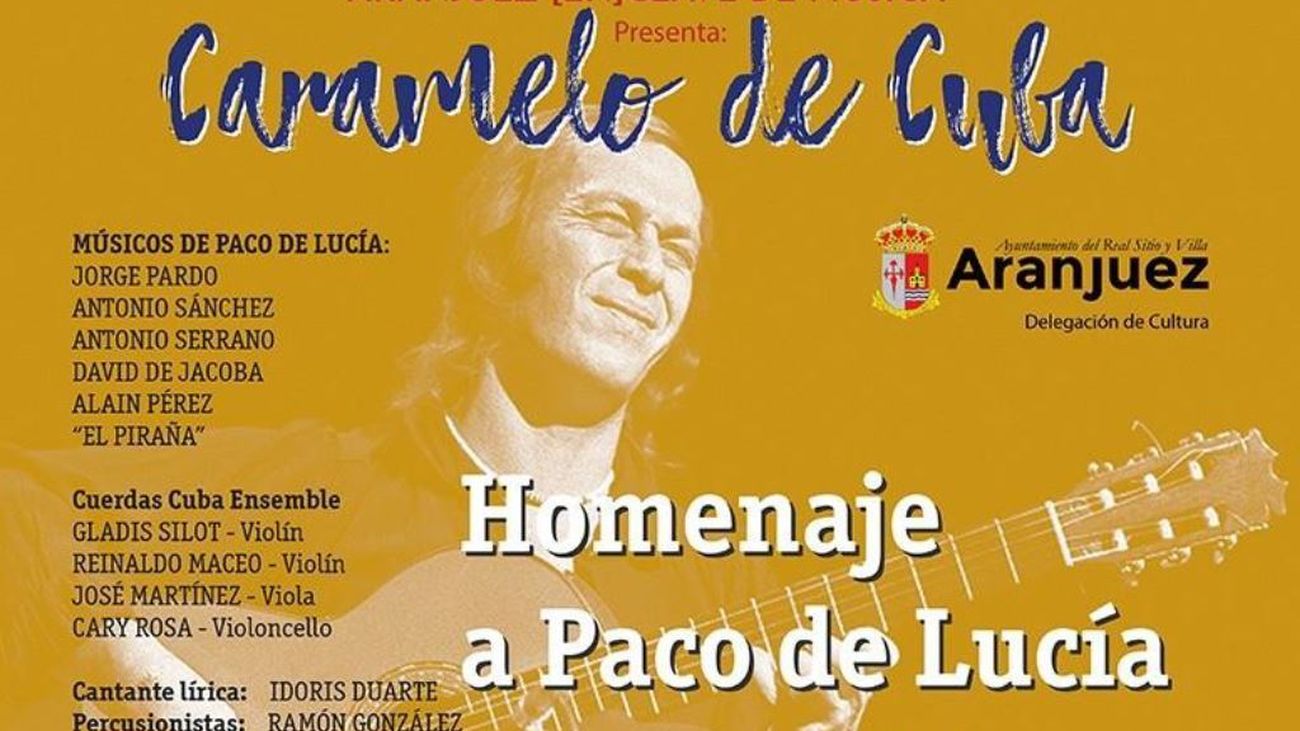 Concierto homenaje a Paco de Lucía